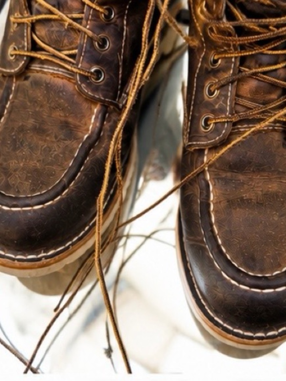 Carhartt 6” Moc Toe Waterproof Work Boots for Men Sz 9
